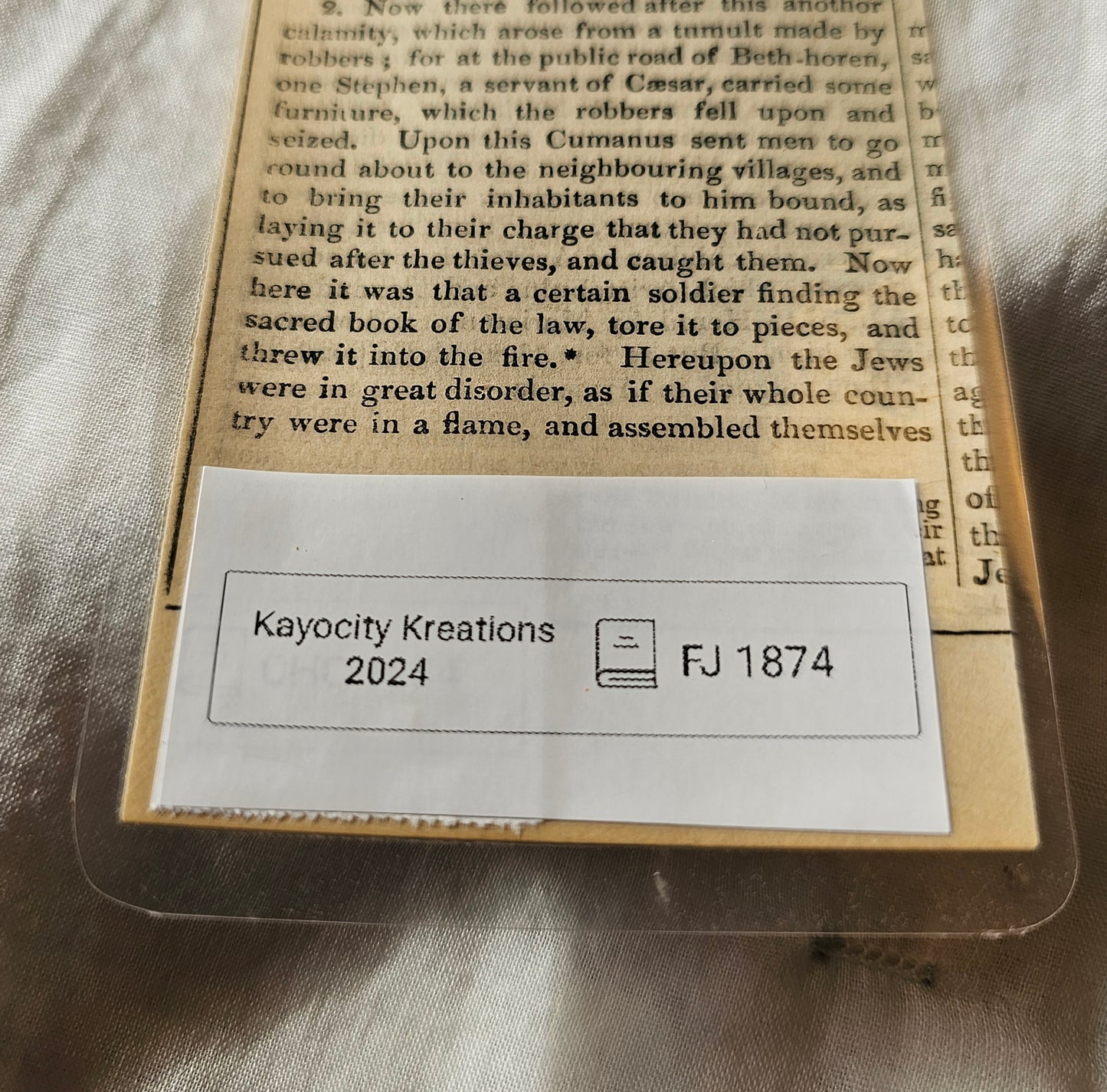 Large Bookmark