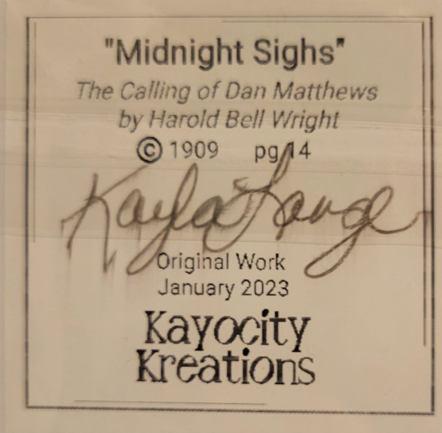 Midnight Sighs