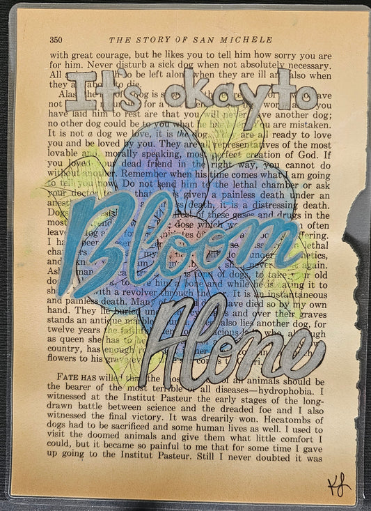 Bloom Alone