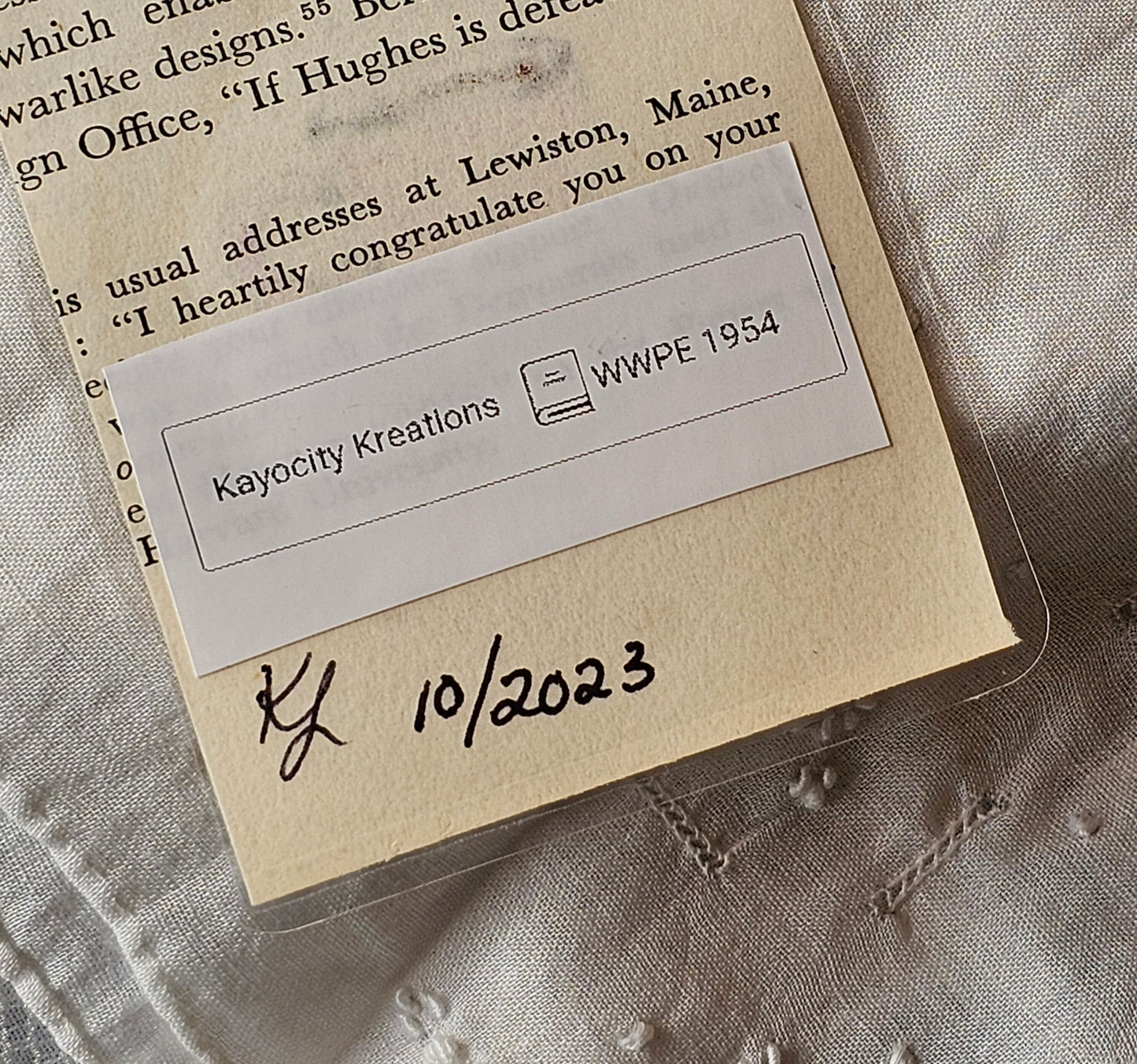 Large Bookmark